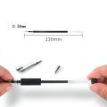 0.38mm 10PCS/Bag Gel Ink Pen Refill Black Blue Red Office School Stationary. 
