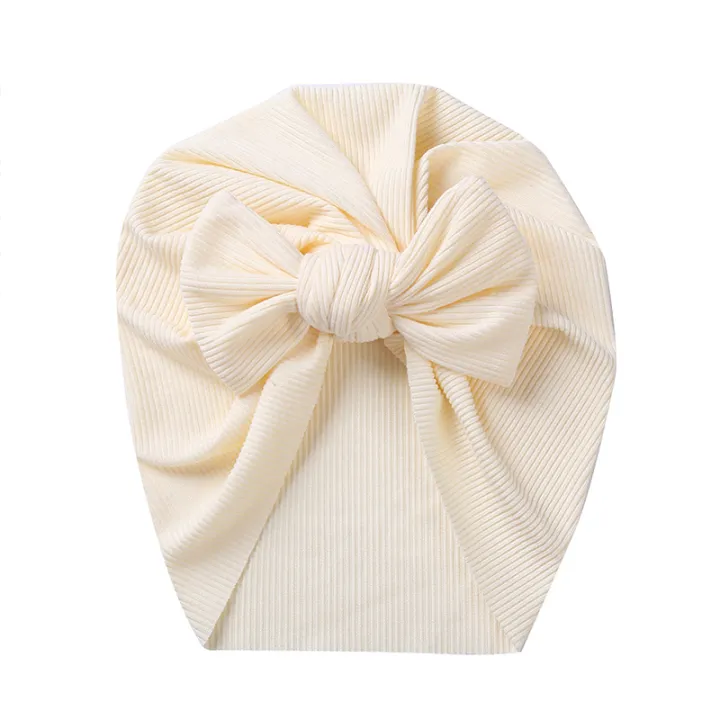Baby%20Turban%20Hats%20Soft%20ribbed%20Knot%20Turban%20Headbands%20Fashion%20Cute%20Bow%20Head%20Wraps%20Newborn%20Hat%20For%20Baby%20Girls%20-%20Image%204