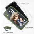 UCUC for Samsung Galaxy A31 Back Cover Rainbow Lovely Girls Frosted Transparent Hard Phone Case Thin Shockproof Full Cover Camera Protect Case. 