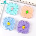 Green Home Maze Game Transparent Kids Adults Maze Ball Puzzle Sensory Labyrinth Toy. 