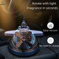 Solar Aeroplane Aircraft Car Perfume Car Air Freshener - with perfume. 