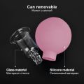 2Pcs Vacuum Cupping Cups Set Rubber Head Glass Anti Cellulite Massage Chinese Therapy Face Cupping Set Facial Rejuva Cup. 