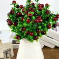 Fake Fruit Flower 6 Branches 18 Heads Lifelike Artificial Flower. 