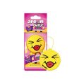 AREON Smile I Emoji Design Hanging Car Air Freshener -Bubble Gum-. 