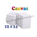 2 Piece Of 12X14 Inches Canvas For Painting - 12 x 14 Canvas Board. 