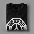 Dharma Initiative Logo Lost TV Show Men's T Shirts Funny Tee Shirt Short Sleeve O Neck T-Shirts Pure Cotton Big Size Tops. 