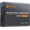 Neoteck Aluminum SCART To HDMI Converter 1080P SCART to HDMI Adapter + 3.5mm Headphone Stereo Audio Video Adapter. 