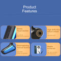 M-D8 Bluetooth-compatible Earphone Bone Conduction IPX5 Waterproof BT5.0 Ear Hook Wireless Stereo Headset for Sports. 