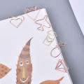 Shaped Paper Clip Storing Paper Clips Creative Metal Paper Clip Styling Paper Clip Cartoon Paper Clip. 