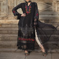 Fancy Lawn Embroidered Unstiched 3 Pcs Suit Art # FEL 76. 