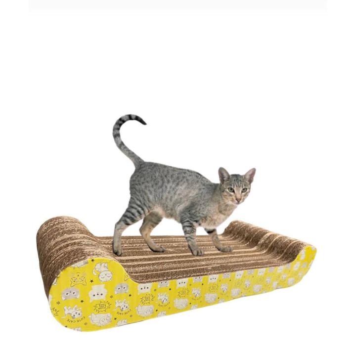 Cats Scratching Bed Shape Post Large