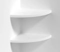 Kitchen-Round Shaped Corner Shelf  floating shelves wall decoration shelves wall racks home tier office kitchen  kitchen organizers. 