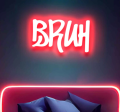 Bruh Neon Sign  Neon lights  Neon lights for room  neon lights for room name  light  lights for decoration   lights for room decoration  Wall Decoration items  Wall Decoration items for home  Neon light  Neon Walls. 