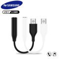 Type C 3.5 Jack Earphone Audio Aux Adapter Cable For samsung Galaxy S20 Ultra 5G/S20 Ultra/S20+ 5G/S20+/S20 5G/S20/S10 Lite/S21 Ultra 5G/S21+ 5G/S21 5G/Note20 Ultra 5G/Note20 Ultra/Note20 5G/Note20/Note10+ 5G/Note10+ USB C To 3.5mm Headphone Adaptor. 