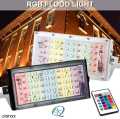 50W RGB Multi Color LED Flood Light with Remote Control AC 220V Waterproof IP66 Spotlight Floodlight Outdoor Flood Light Garden Wall Street LED Light. 