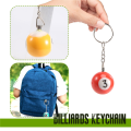 Colorful Billiard Ball Keychain Set 16 Pcs, Key Chain Balls Eightball Billar Billiards Chains Accessories. 