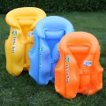 Inflatable Kid's Life Jacket Summer Collection, Life Vest Swimming, Boating, Rafting, Beach, Water Sports, Safety, Portable, 2 Quick Adjustable Buckle, Fun Play Game Waters Swim, Premium Quality Air Plug For Girls, Boys, Children's Life. 