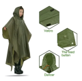 3 in 1 Waterproof Rain Clothes Poncho Jacket Tent Mat Hiking Riding Rain Cape 3 in 1 Rain Poncho Multifunctional Rain Coat Waterproof Reusable Rain Hooded Poncho  Outdoor Traveling Tent Motorcycle Rain Clothes. 