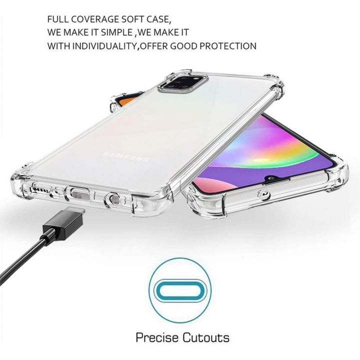 Samsung%20A31%20Transparent%20Bumper%20Back%20Cover%20-%20Image%205