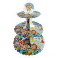 COCOMELON THEME CUPCAKE STAND 3 TIERS CUPCAKE STAND. 
