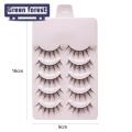 Green forest Eyelashes Realistic Little Devil Eyelashes Cosplay Lashes. 