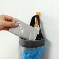[Featured] Kitchen Plastic Mesh Dispenser Organizer Trash Bags/Wall Mounted Reusable Hanging Trash Bag Dispenser Storage Pouch. 