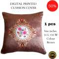 Super Soft Square Faux Throw Pillow Covers 16x16 Sofa Cushion Covers Pillow Case Decorative (Digital Design Print) - Bidoon Essma |Printed cushion cover|Decorative cushion cover|Digital print cushion cover|Affordable cushion cover|Comfortable cushion cove. 