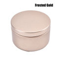Candle Tin Round Metal Tin Box Candle Tin Aluminum Jar Storage Candle Travel Tin. 
