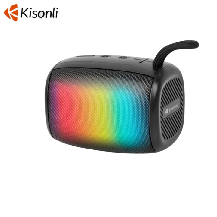 KISONLI S18 RGB Colorful High Quality Portable Bluetooth Speaker | Daraz.pk