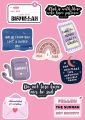 10-Pack Aesthetic Islamic Stickers | Quran Ayahs | Aesthetic mobile, laptop and journal stickers. 