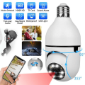 V380 PRO Q16S Bulb Camera HD 1080P Smart CCTV Camera Bulb Can Be Rotated 360° Indoor And Outdoor Waterproof Night Vision Two-way Audio Wireless Wifi Camera Connected To Mobile Phone Remote Monitoring Camera. 