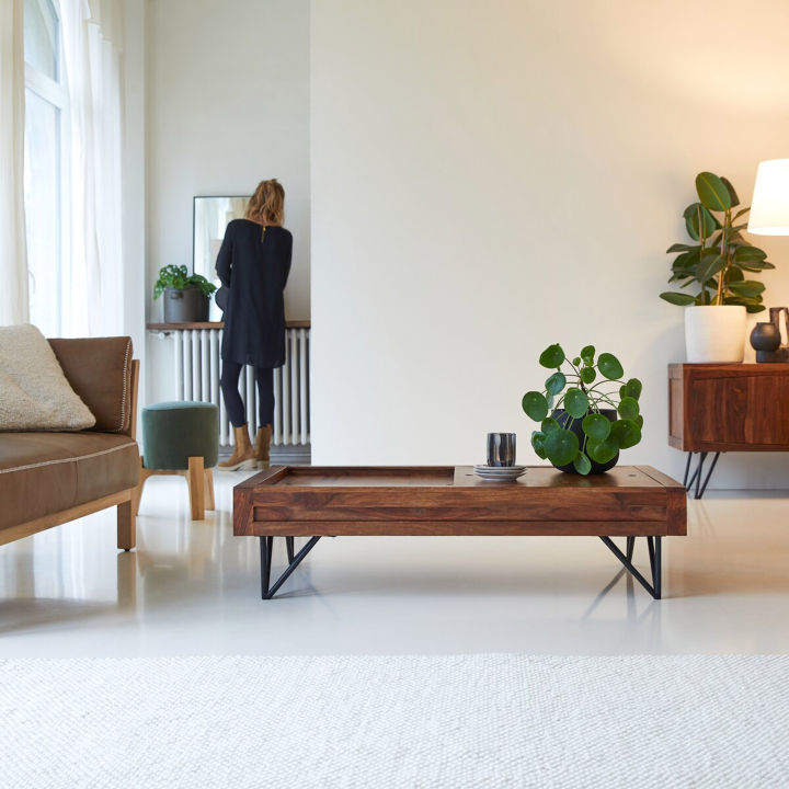 Bonnie Solid sheesham Coffee Table with storage