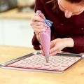 Non Stick Silicone Baking Mat And Macaron Making 30 Circles Pattern Sheet. 