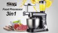 3 in 1 Food Processor 6.5L Meat Grinder Dough Maker Mixing Machine Stand Mixers Blender Home Use Multifunctional Cooking Machine. 