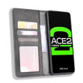 Suitable For Oppo Ace 2 Mobile Phone Shell Card Wallet Protective Cover Oppoace2 Mobile Phone Leather Case Magnetic Suction Flip Cover flip shockproof magnetic leather card slots wallet Anti-drop  Luxury Soft Side Protection Mobile Phone Case Cover Back. 