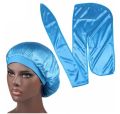 Men Silk Durag Match Silk Bonnet for Women Same Color Silky Durag Bandanas for Men Long Tail Durags Wave Cap Sleep Cap. 