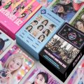 54pcs/set Kpop TWICE 4TH WORLD TOUR Lomo Cards New Photo Album The Feels High Quality Photocard K-pop TWICE New Arrivals. 