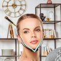 Double Chin Reducer V-Line Electric Facial Massager Micro-current Double Chin Reducer Anti-Snoring Device V-Line Shaping Face. 