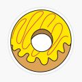 Pack of 15,"Bright & Cheerful Yellow Aesthetic Sticker Collection: Sunshine-Inspired Designs for Creative Expression" for laptop, waterbottle, notebook, mobileback etc. 