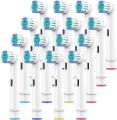 Toothbrush Replacement Heads Medium Soft Dupont Bristles Precision Clean Brush Heads Refills For Oral B. 