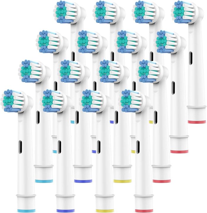 Toothbrush Replacement Heads Medium Soft Dupont Bristles Precision Clean Brush Heads Refills For Oral B
