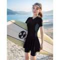 for Women 2024 New Womens Swimming Suit Slightly Girl Covering Meat One piece Conservative Large Size Fat mm Soaking in Hot Springs. 