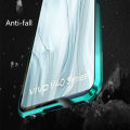 Biruiqu For VIVO V40 V40 Pro Magnetic Absorption Case Metal Frame Shockproof Double Sided Tempered Glass Magnetic Case Cover. 