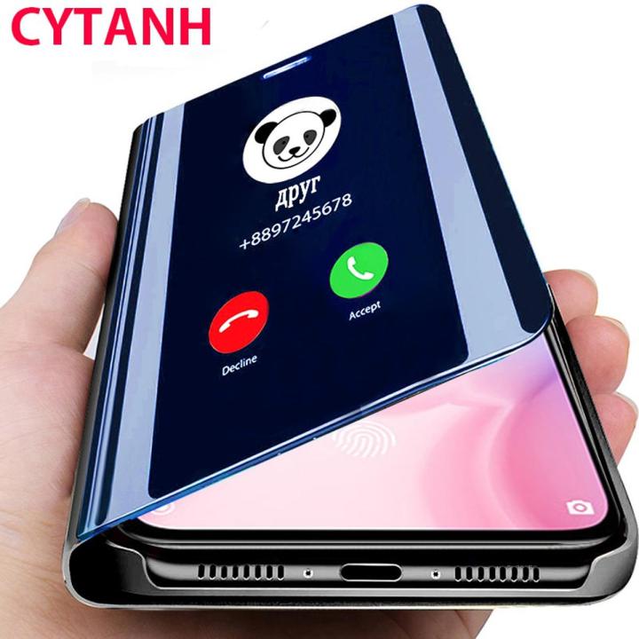 【NEW】For samsung note 10 lite Case Smart Mirror Flip Case For samsung Galaxy note 10 plus note10 light book phone Cover fundas coque