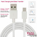 ORIGINAL FAST CHARGING/DATA CABLE - MICRO TYPE USB Data + Charging Cable - FOR ALL MOBILE - Universal Brand - 1 Meter length. 