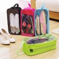 Pack of 5 - Travel Shoes Organizer Storage Bag, Shoes Organizer Bag, Shoe Hand Carry Bag, Mini Shoe Cover, Mini Shoe Organizer, Travel Shoe Bag With Clear Window, Shoe Travel Bag, Washable Shoe Carry Bag, Washable Shoe Travel Bag, Shoe Bag.. 