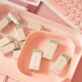 Matcha Eraser No Debris Pupils Prizes Student Stationery Creative Ultra-Clean Eraser Rubber Wipe clean without leavin School. 