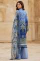 Kleren 3 Piece Unstitched or Stitched Digital Printed Lawn Suit for Women with Digital Printed Lawn Shirt, Digital Printed Cotton Trouser and Digital Printed Chiffon Dupatta - Summer Collection 2026 - Design code : Hermosa H-15. 