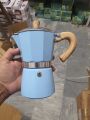 Aluminum Italian Style Coffee Maker 6 cups Espresso Coffee Maker  Stove Top Pot Kettle Coffee Maker Stove Top Pot  Aluminum Mocha Latte Coffee Maker Italian Moka Kitchen Tools 300ML imported. 
