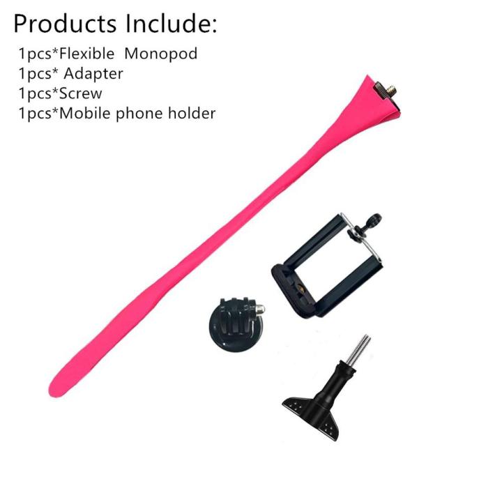 Flexible Selfie Stick Monopod Tripod Monkey Holder for GoPro for IPhone Camera Phone Car Bicycle Universal